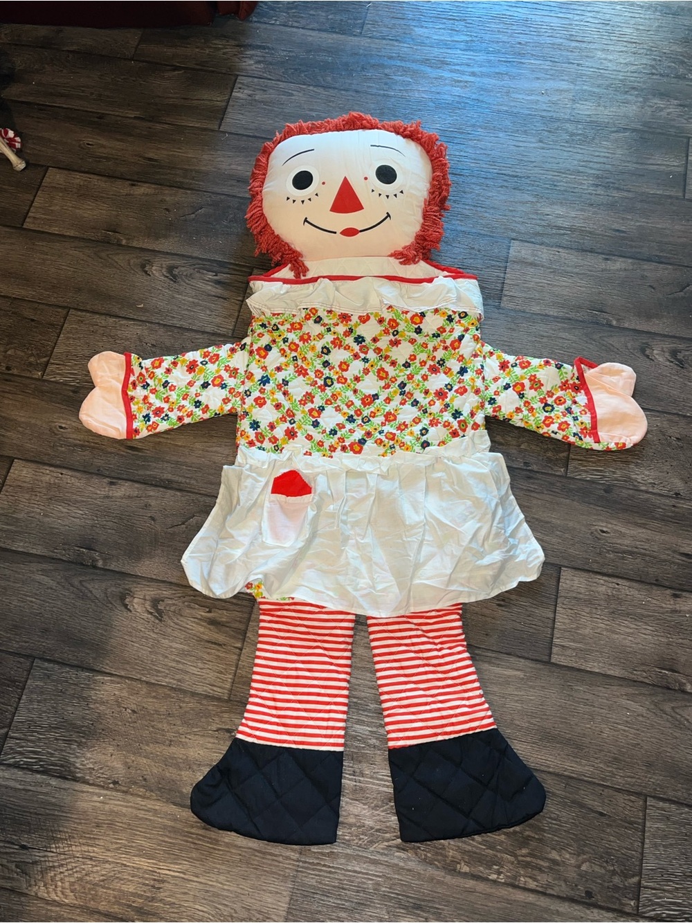 Vintage Knickerbocker Raggedy Ann Sleeping Bag Kitsch 60's